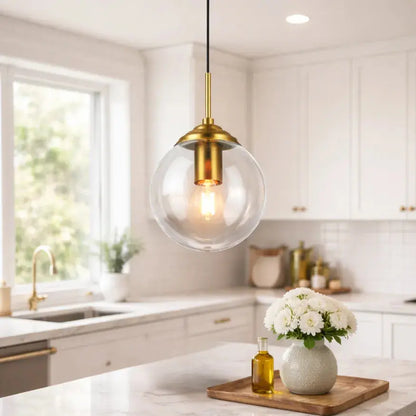 Suspension en verre design Ø 15 cm | Nohr