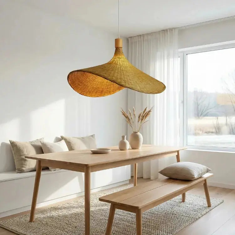 Suspension sculpturale en bambou Ø 30 cm | Våga